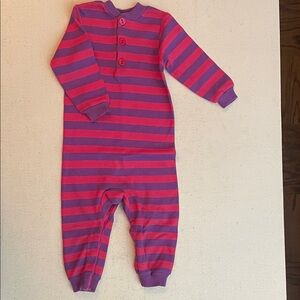 Wibbies Vintage One Piece Striped Romper